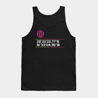 Epcot Journey Into Imagination Coordinates Tank Top